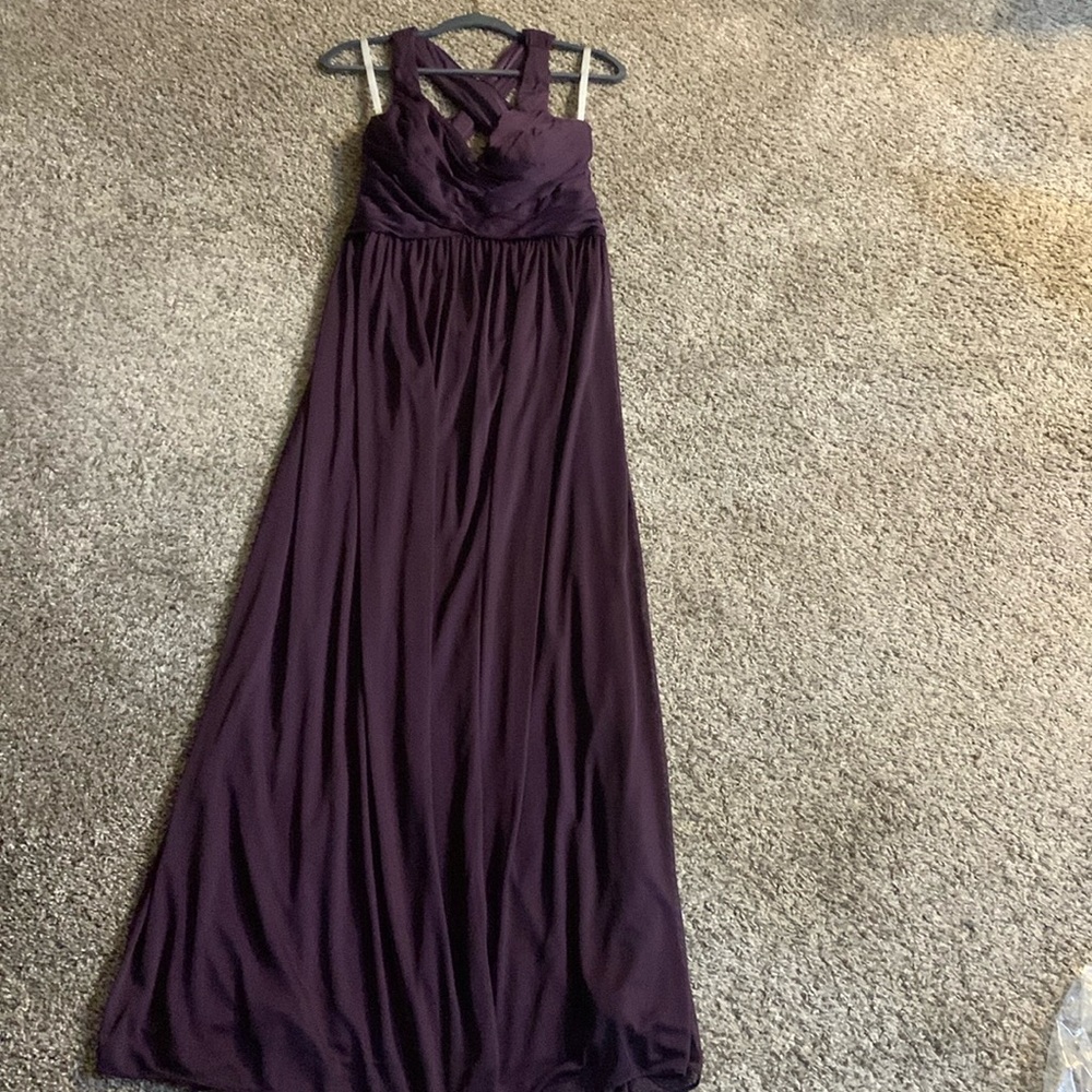 David’s bridal deep purse bridesmaid dress